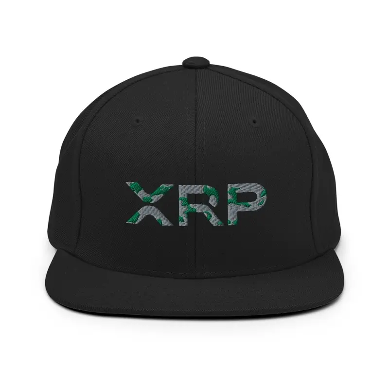 XRP Army Snapback Green & Grey