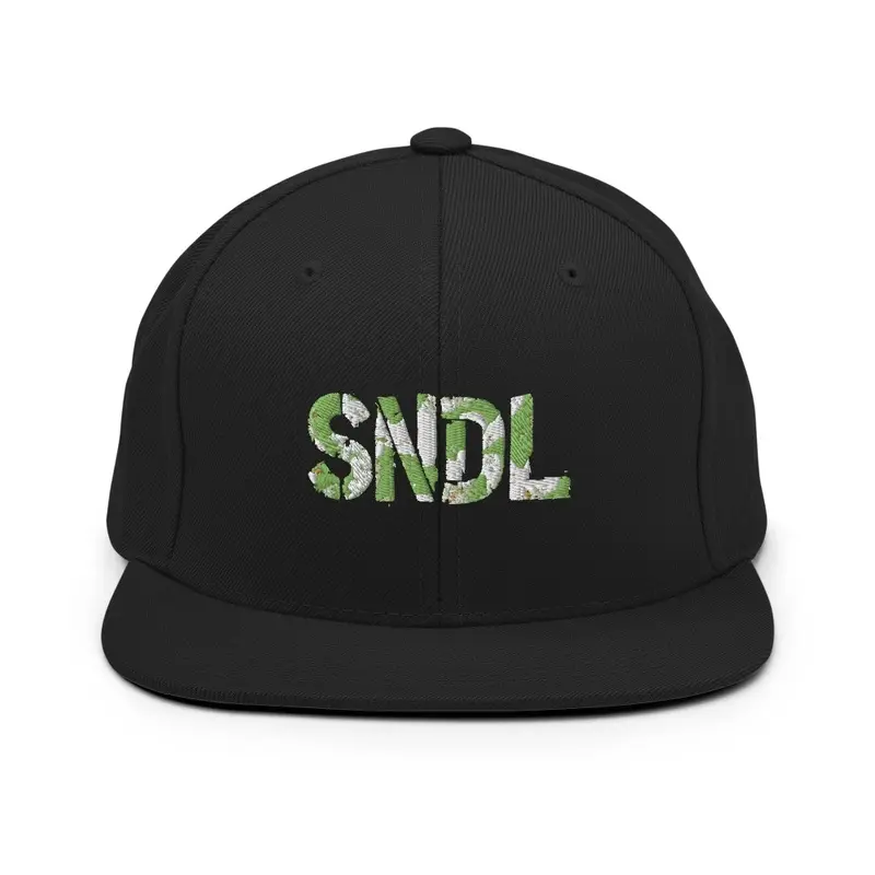 SNDL Army Snapback Green